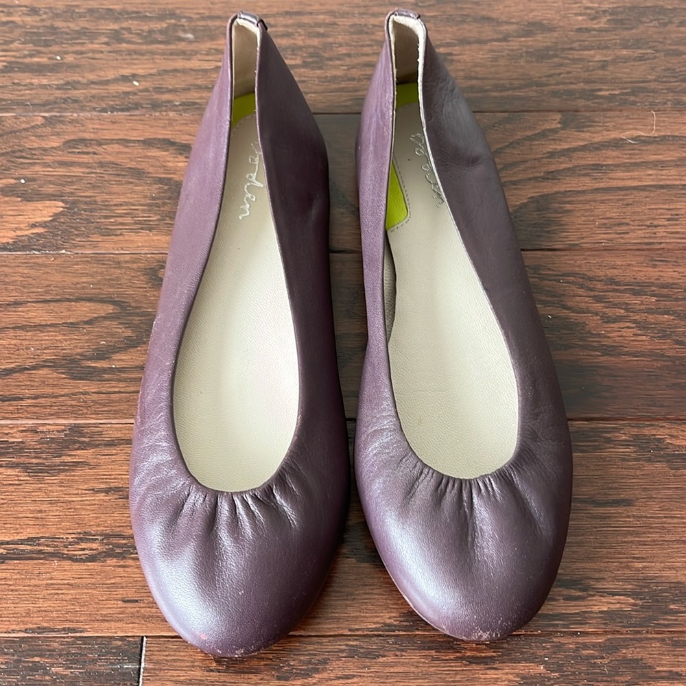 Boden - Leather Ballet Flats - Picture 2 of 8